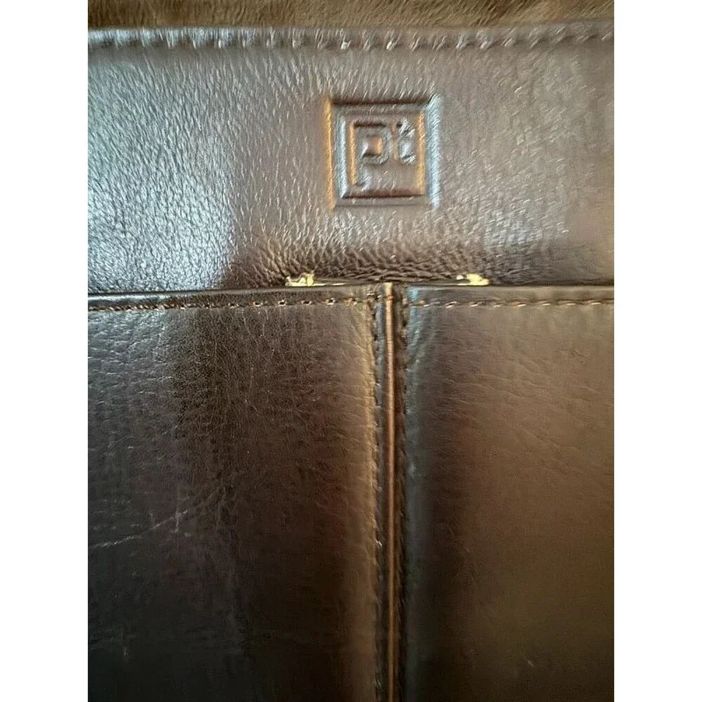 Pyper Turner Leather Briefcase & Matching Executive Padfolio Set